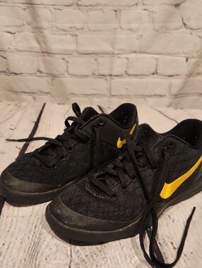 Kids 2 Nike Kobe Protro PS Lakers Away Black University Gold